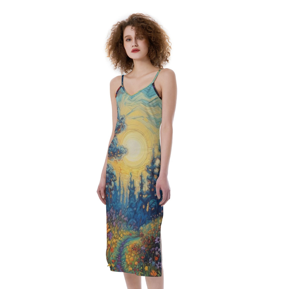 All-Over Print Women's Cami Dress