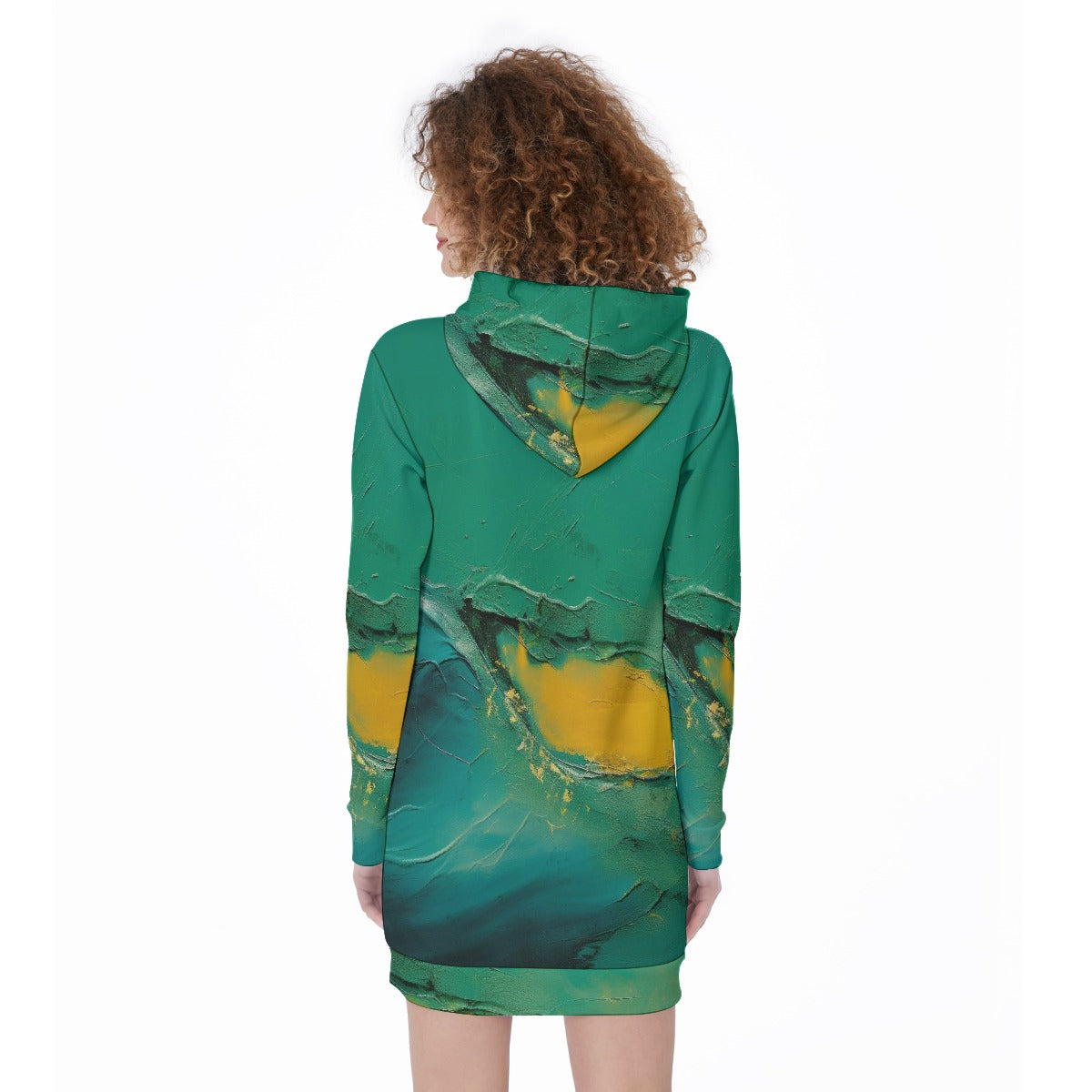 All-Over Print Women's Long Hoodie