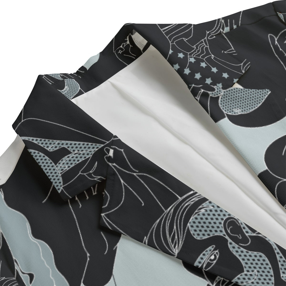 All-Over Print Women's Leisure Blazer