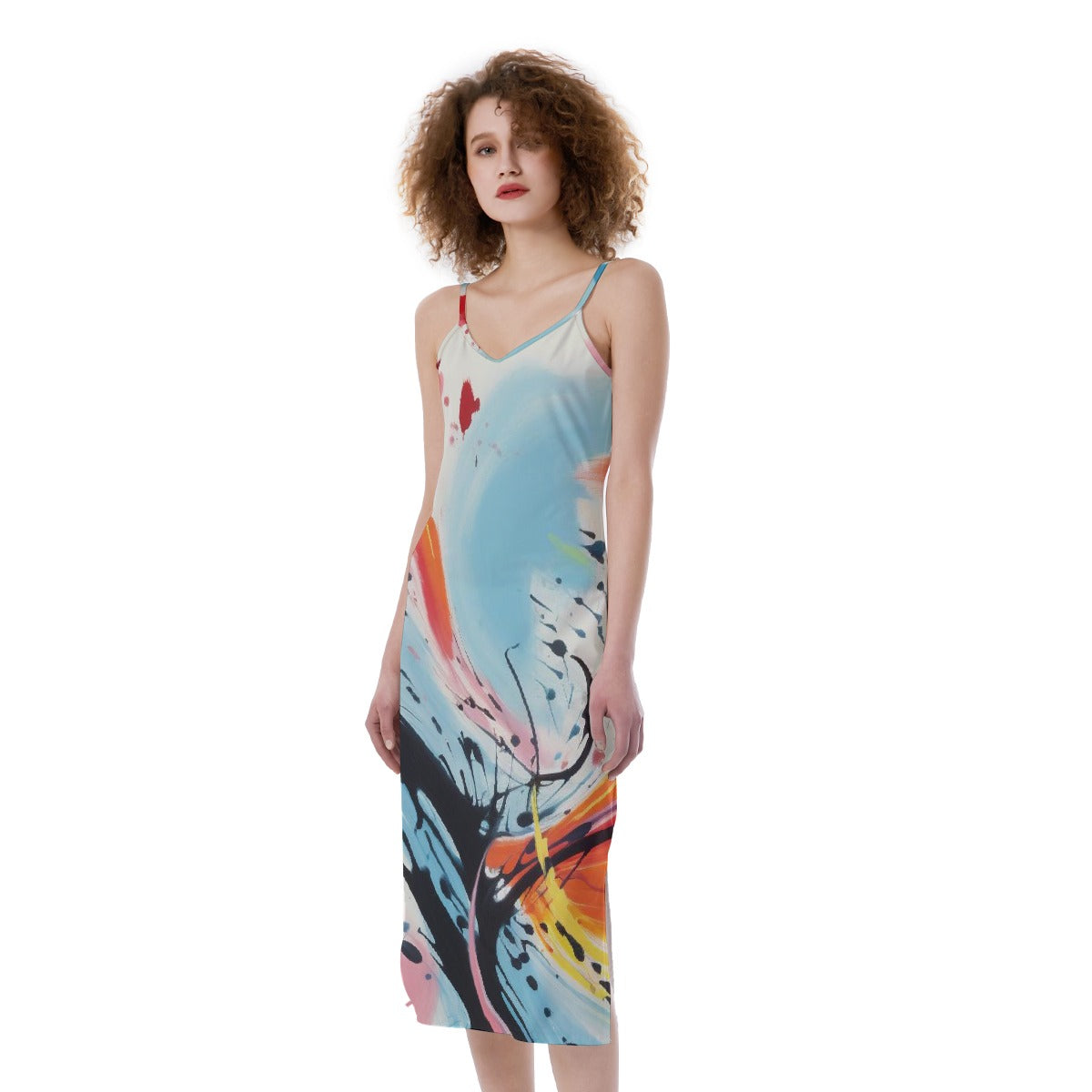 All-Over Print Women's Cami Dress