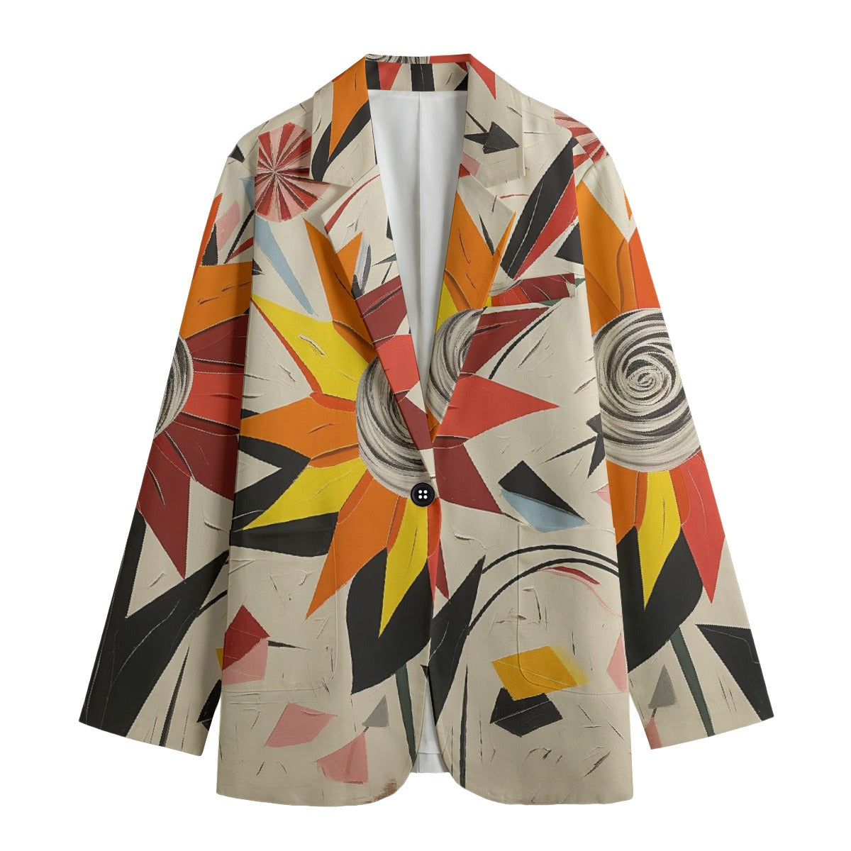 All-Over Print Women's Leisure Blazer