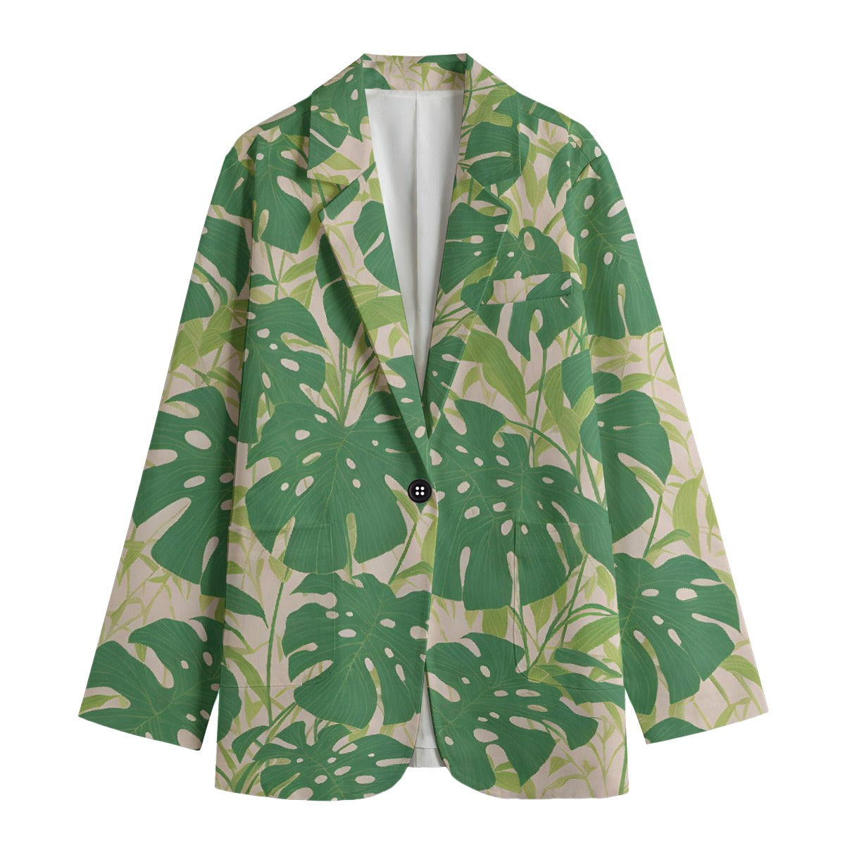All-Over Print Women's Leisure Blazer