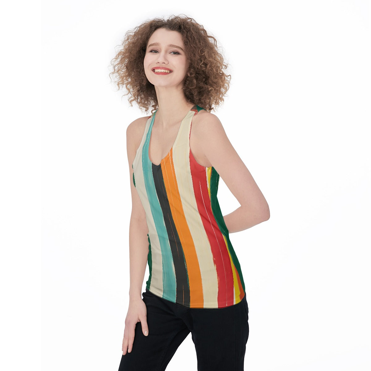 All-Over Print Women's Racerback Tank Top