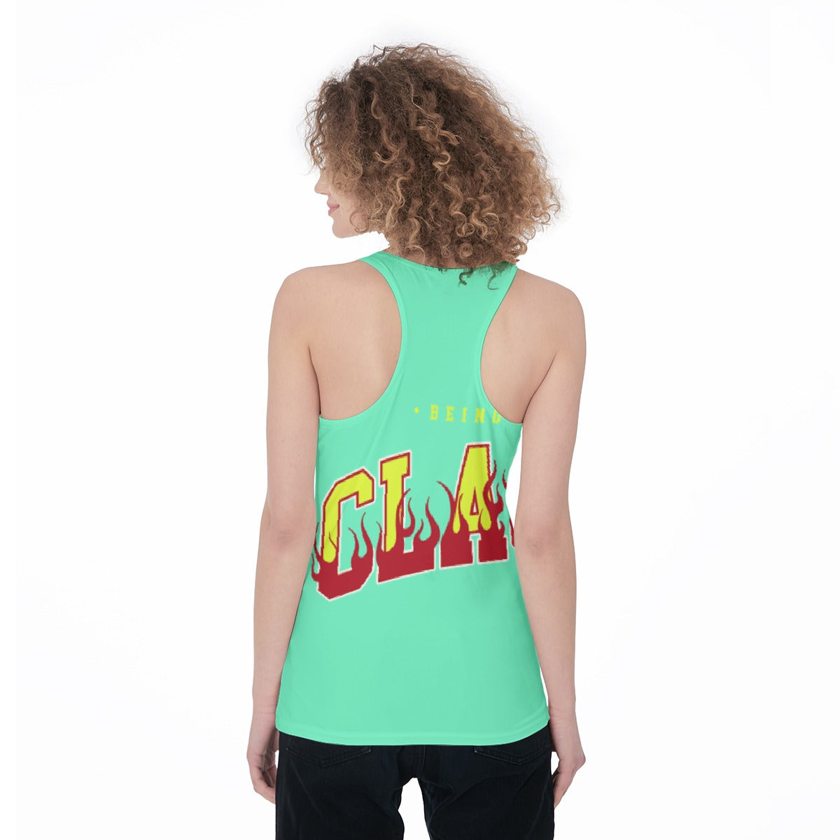 All-Over Print Women's Racerback Tank Top