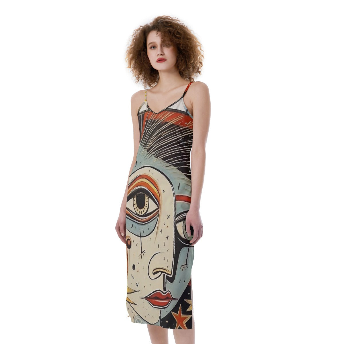 All-Over Print Women's Cami Dress