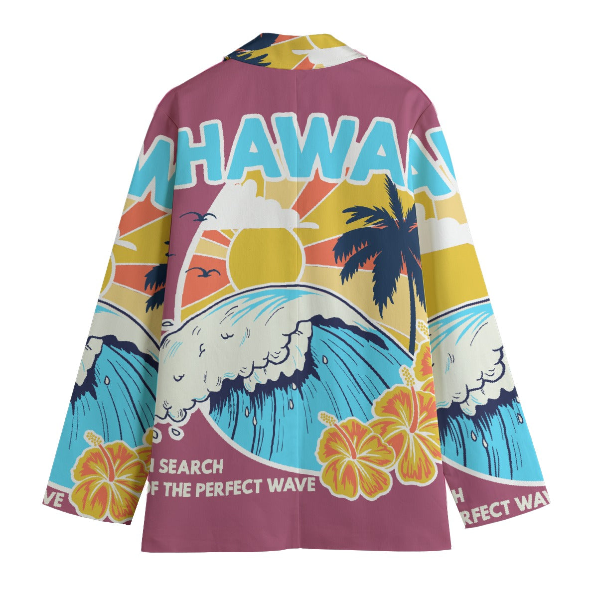 All-Over Print Women's Leisure Blazer