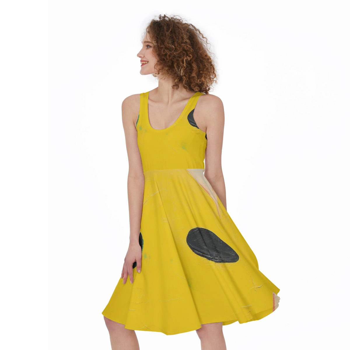 All-Over Print Women's Sleeveless Dress