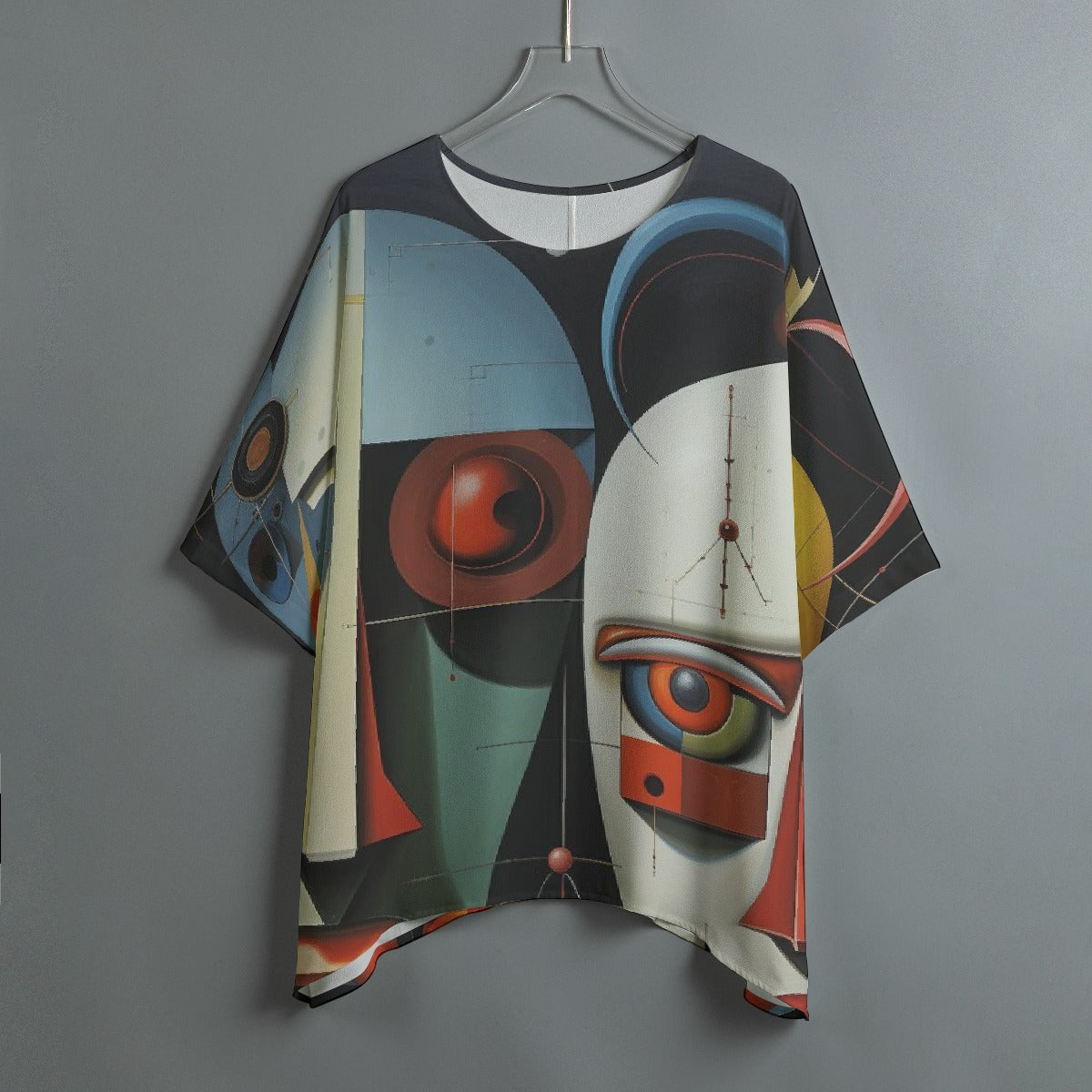 All-Over Print Women's Bat Sleeve Shirt