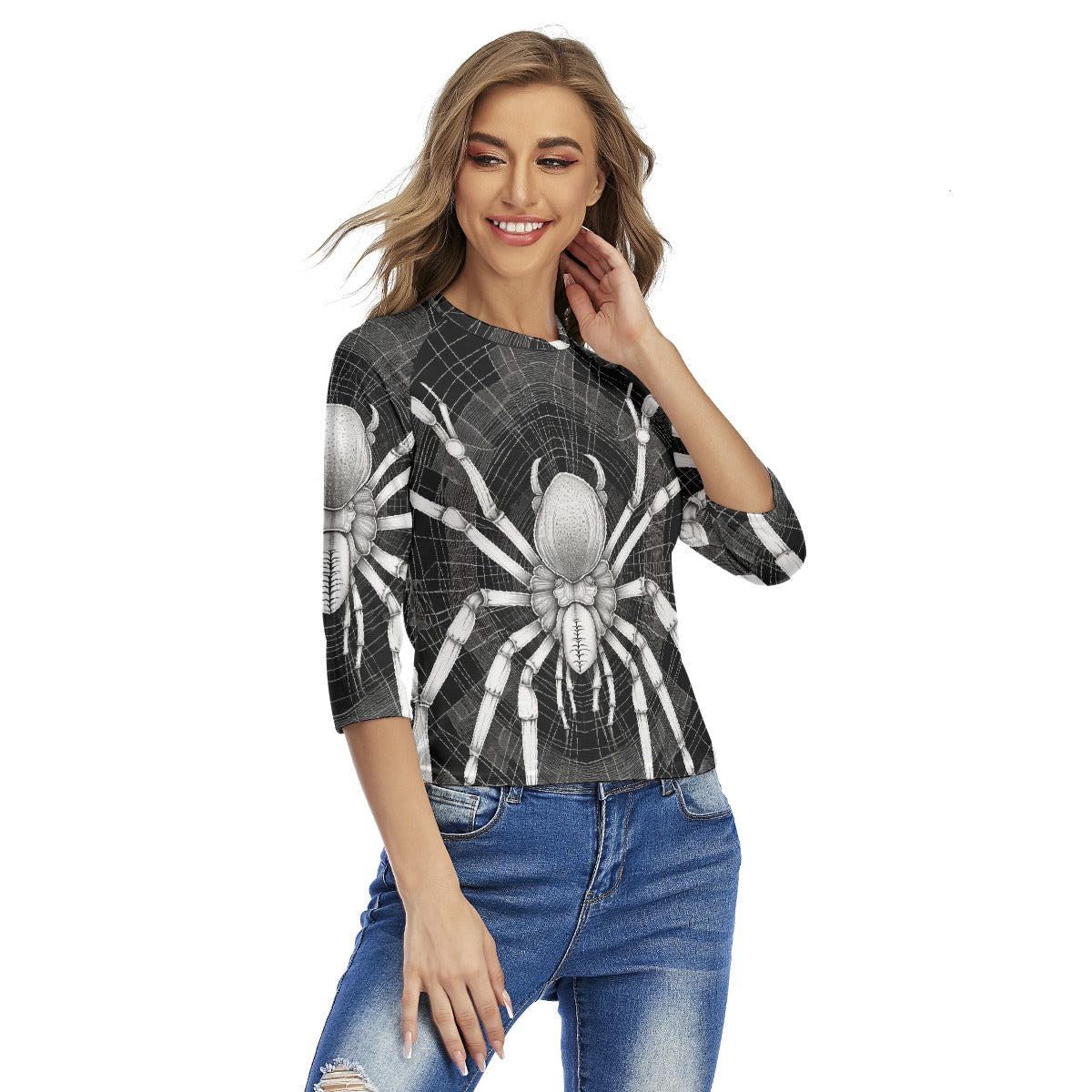 All-Over Print Women's Raglan Sleeves T-shirts