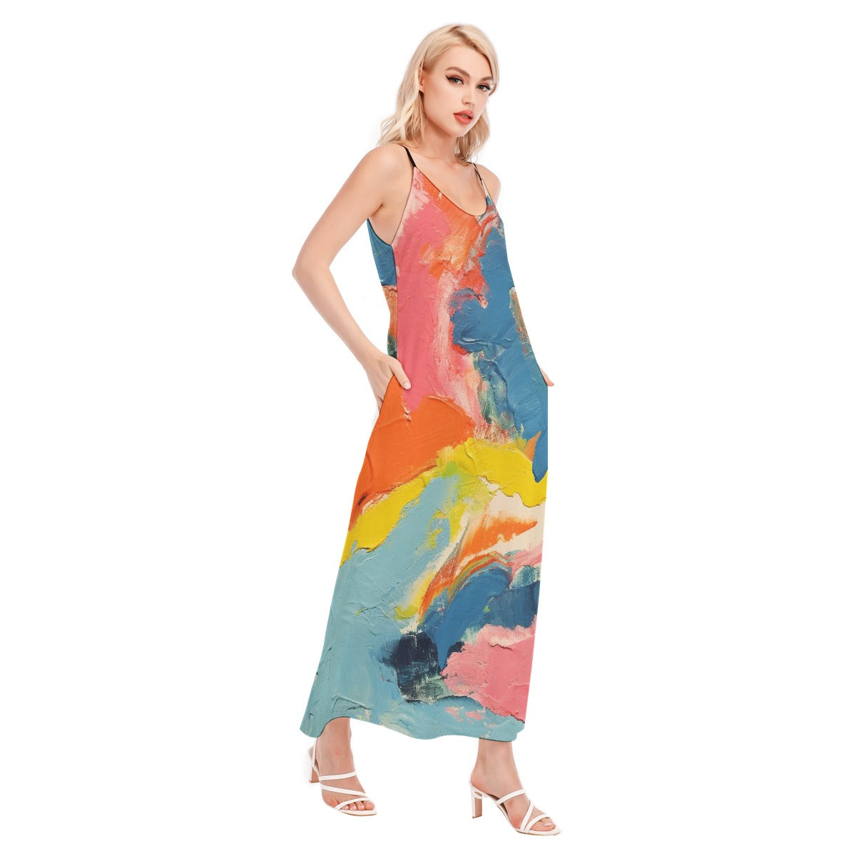 All-Over Print Women's Sling Dress