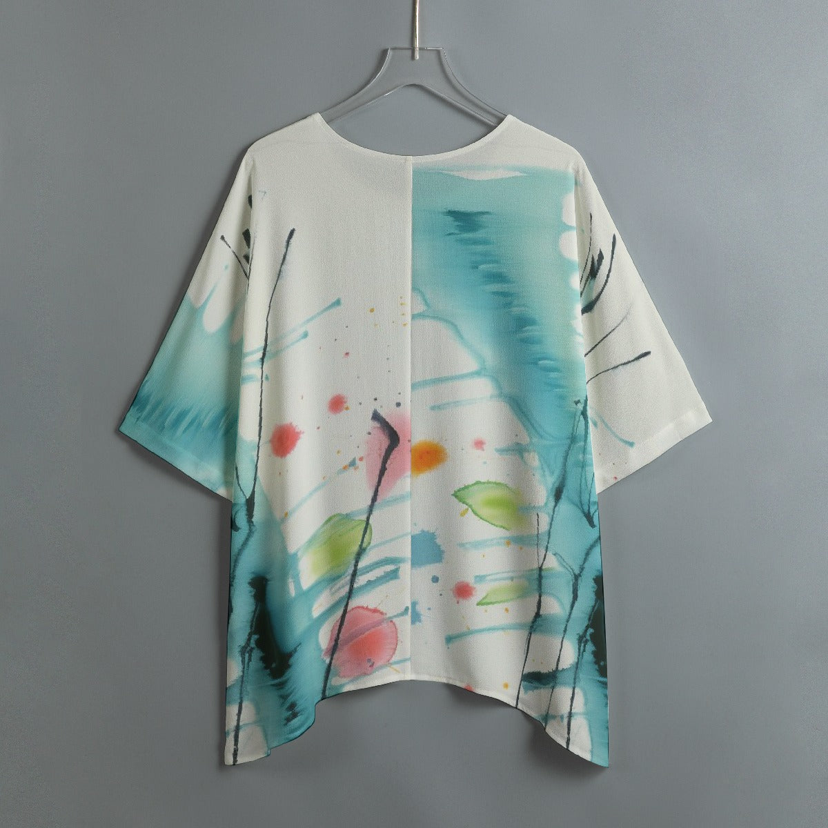 All-Over Print Women's Bat Sleeve Shirt