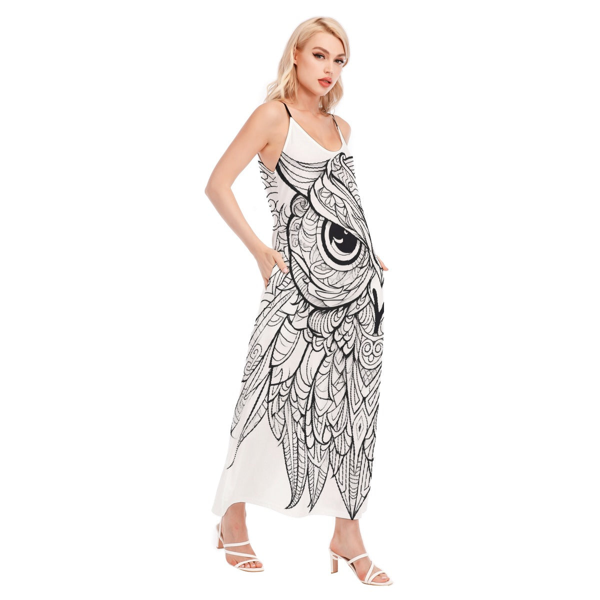 All-Over Print Women's Sling Dress