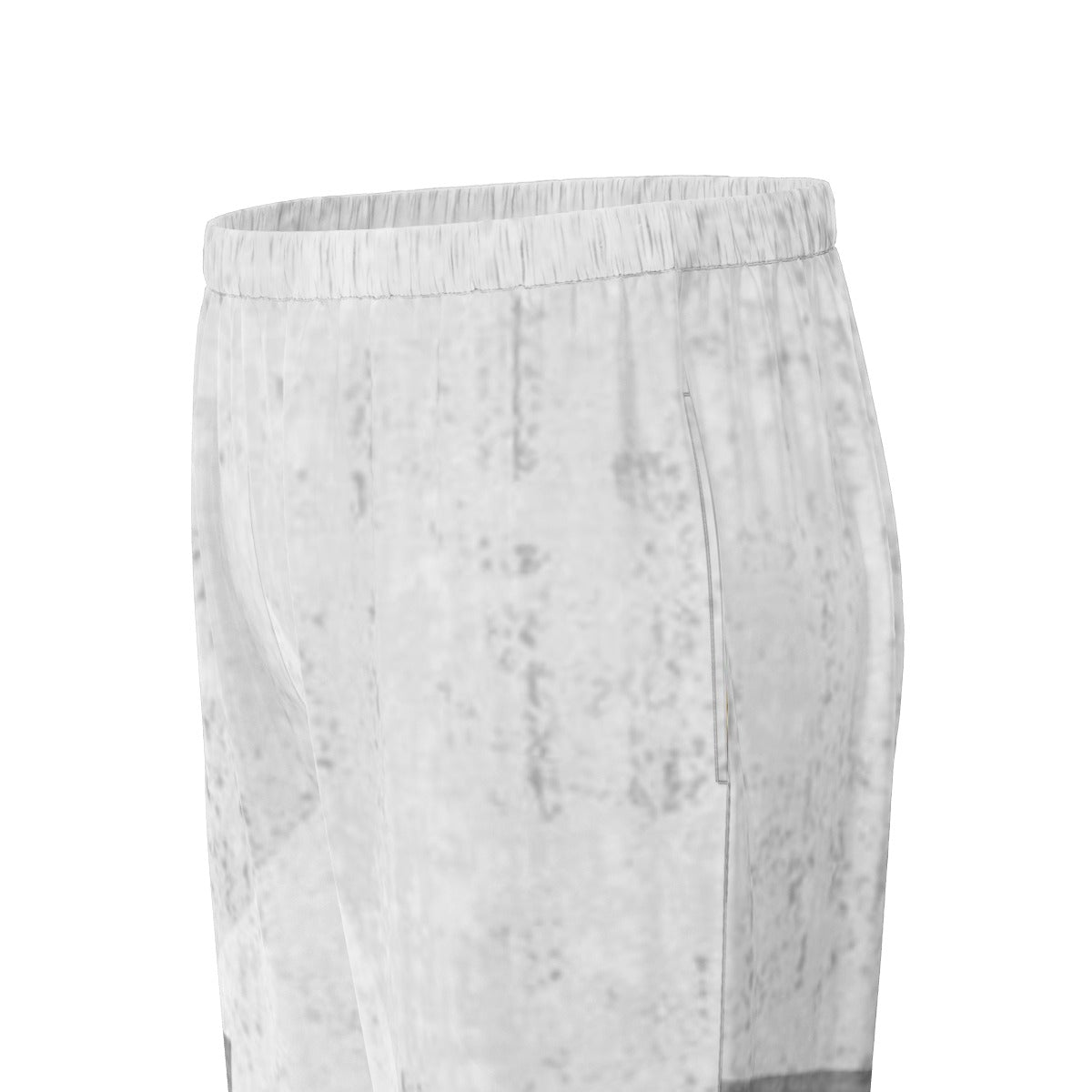 All-Over Print Women's Long Sleeve Pajama Set With Black Contrast Piping