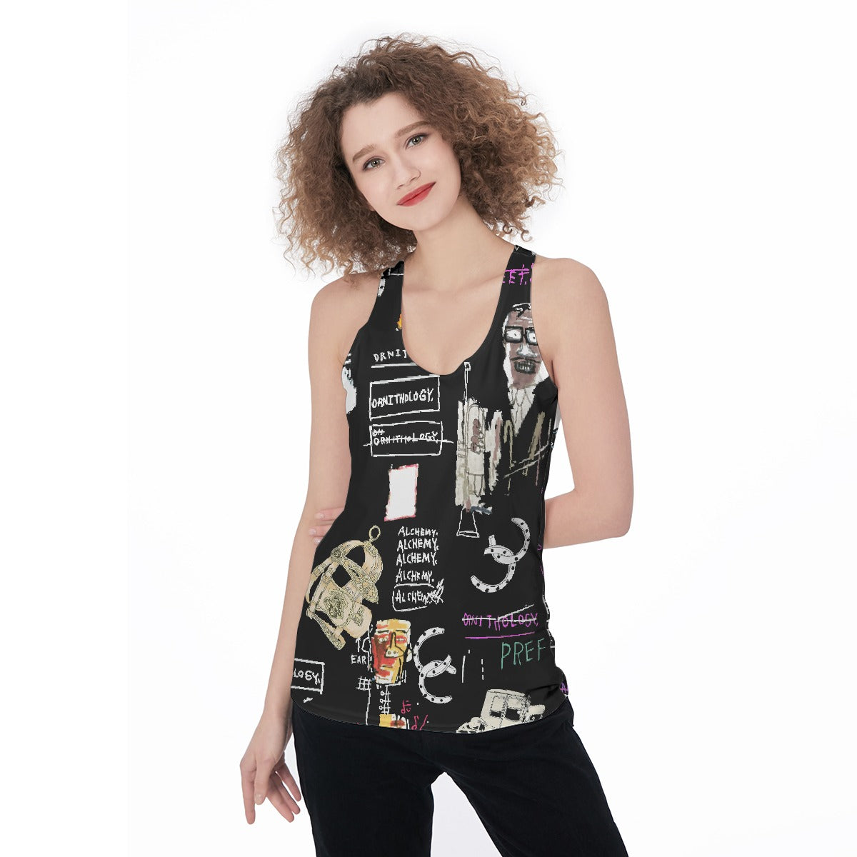 All-Over Print Women's Racerback Tank Top