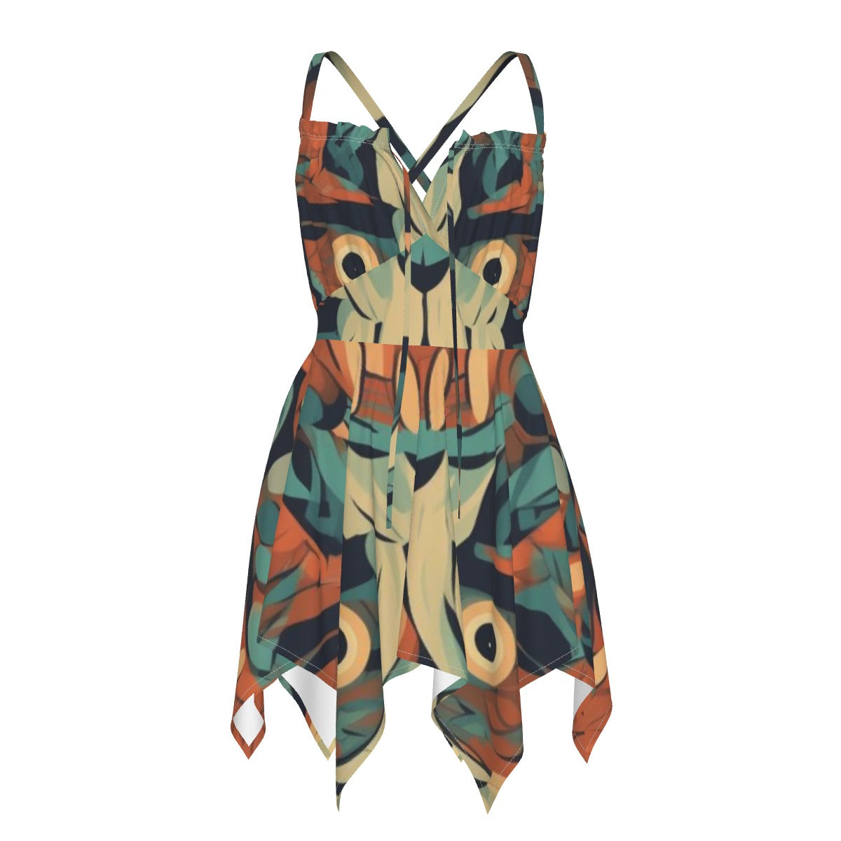 All-Over Print Women's Slip Dress
