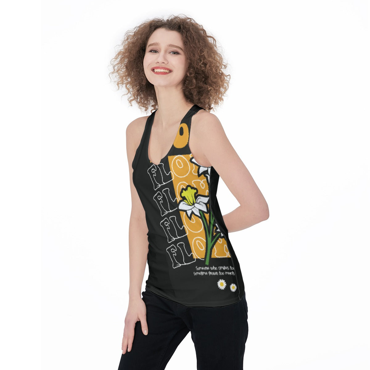 All-Over Print Women's Racerback Tank Top