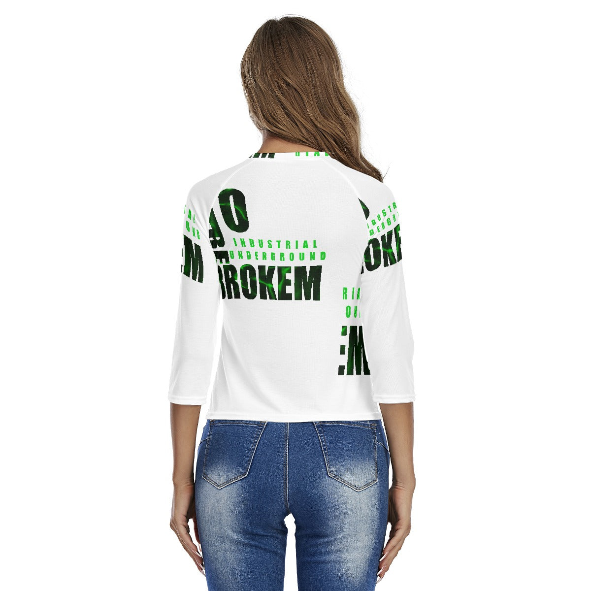 All-Over Print Women's Raglan Sleeves T-shirts