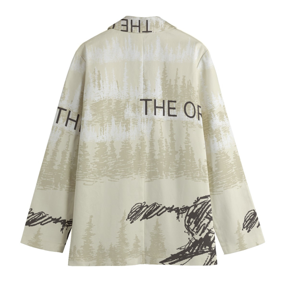 All-Over Print Women's Leisure Blazer