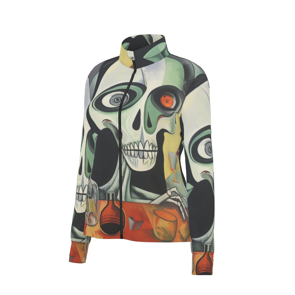 All-Over Print Women's Long Sleeve Thumbhole Jacket