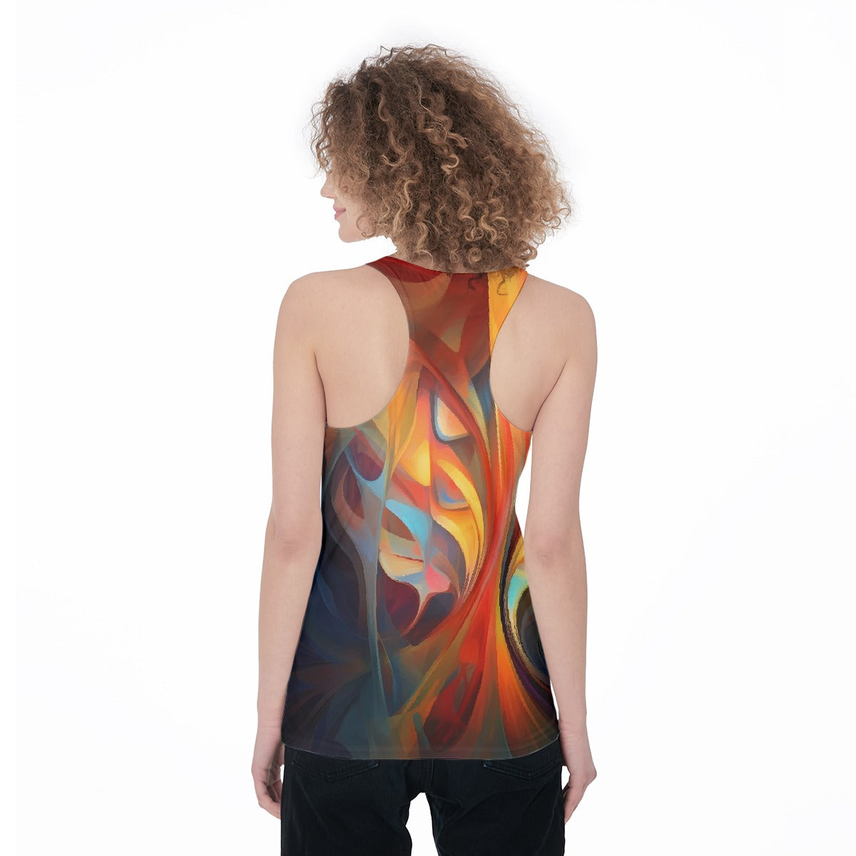 All-Over Print Women's Racerback Tank Top