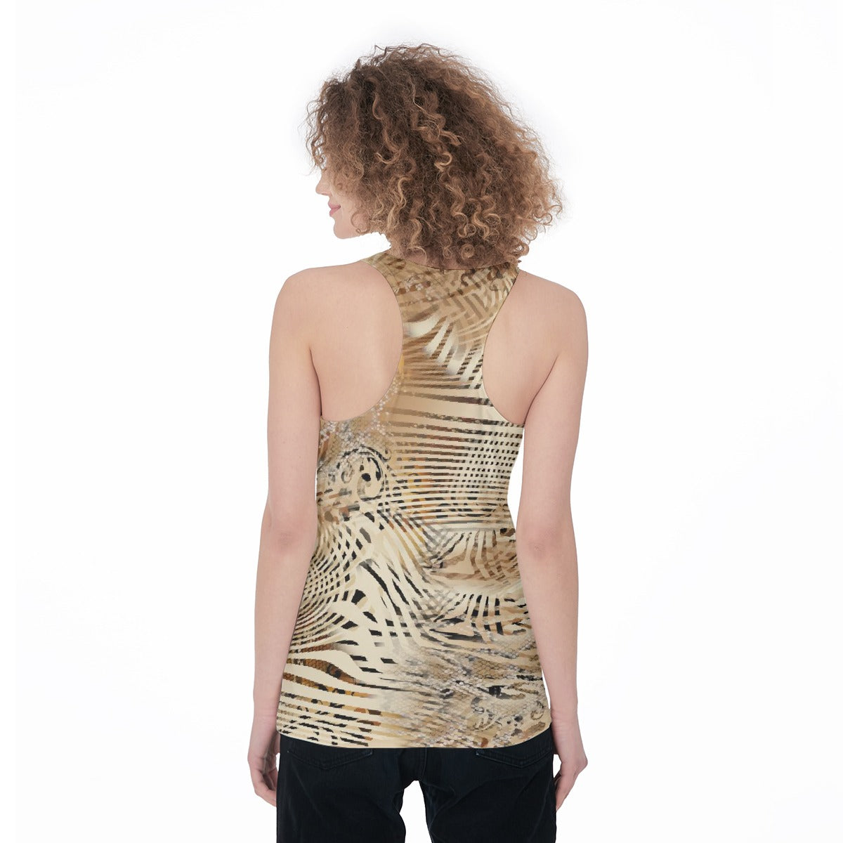 All-Over Print Women's Racerback Tank Top