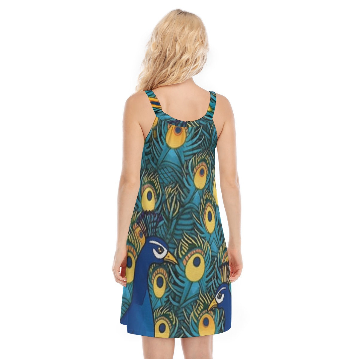 All-Over Print Women's Sleeveless Cami Dress