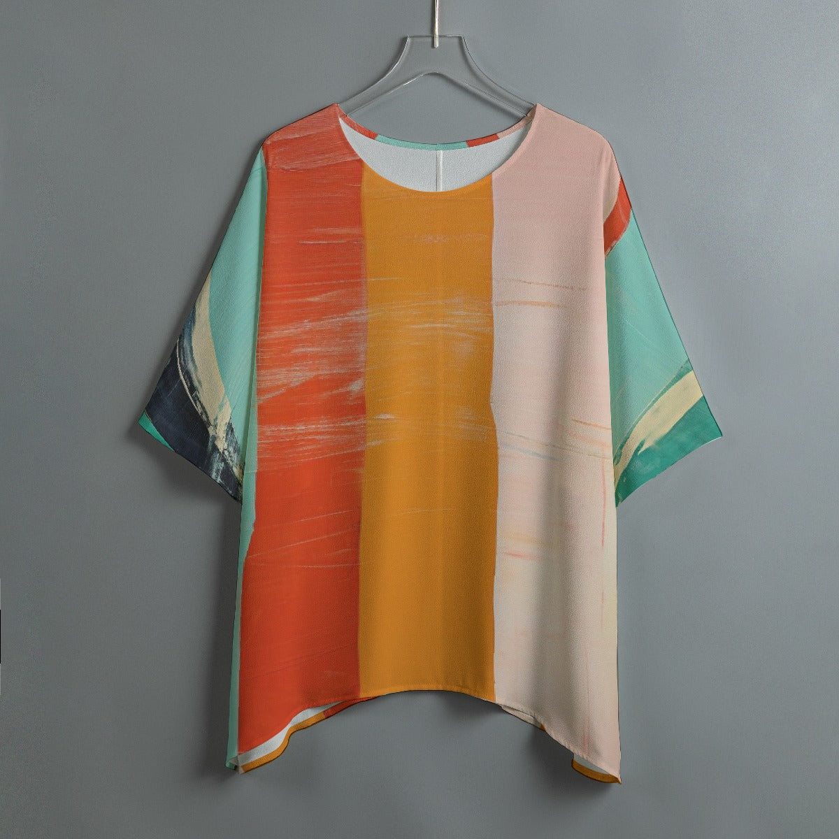 All-Over Print Women's Bat Sleeve Shirt