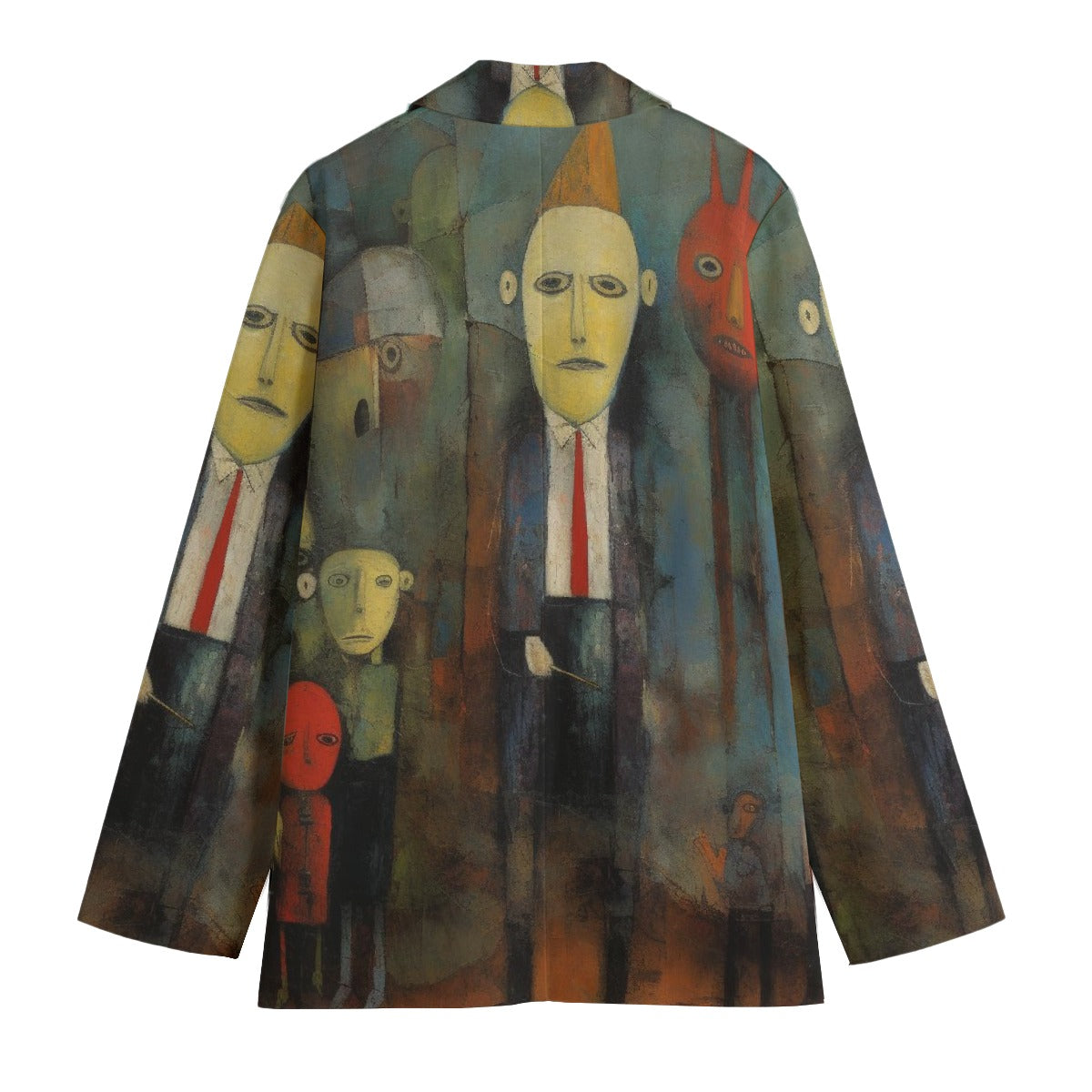 All-Over Print Women's Leisure Blazer