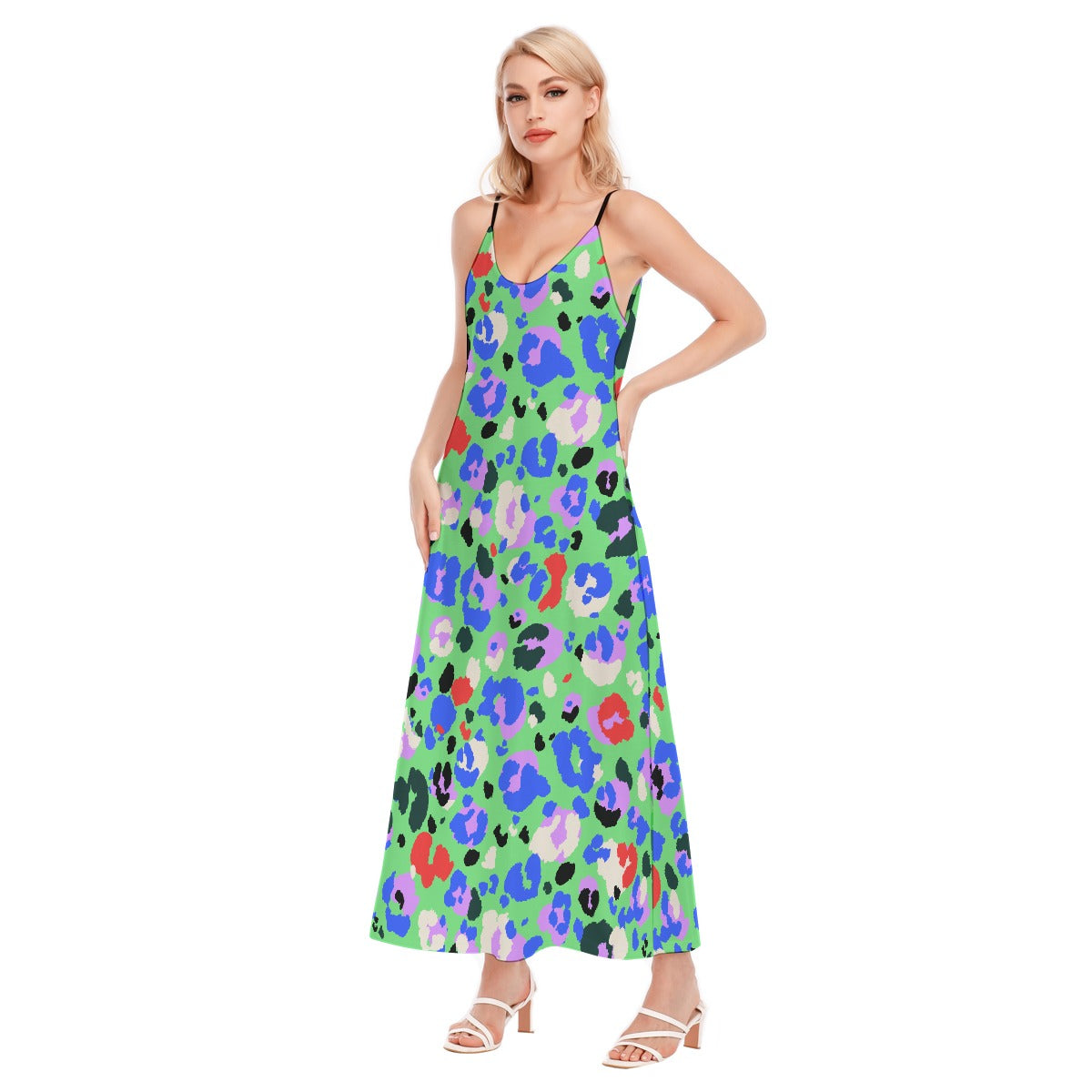 All-Over Print Women's Sling Dress