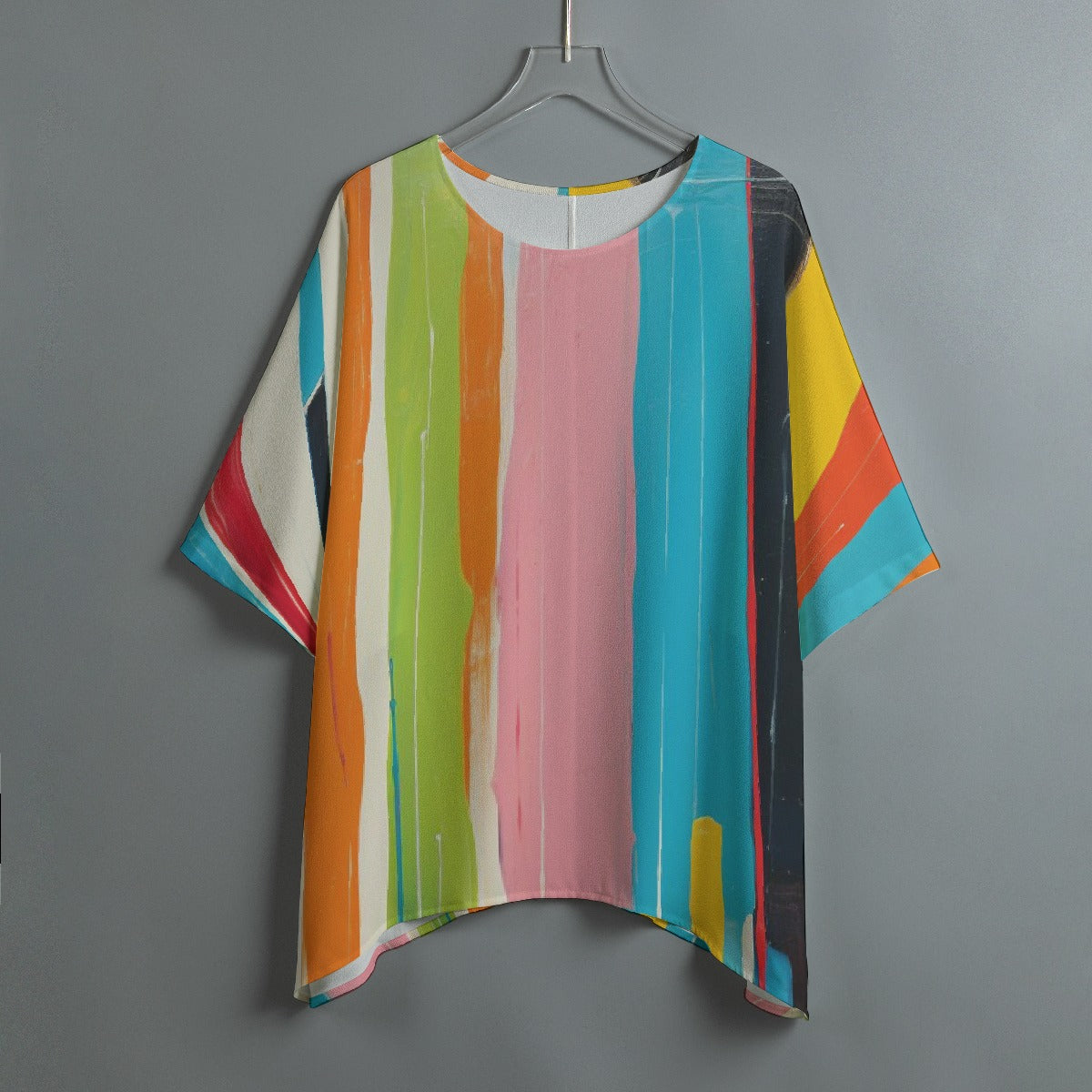 All-Over Print Women's Bat Sleeve Shirt