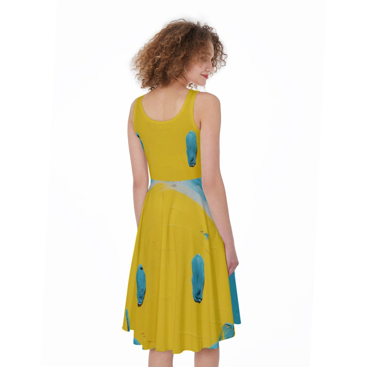 All-Over Print Women's Sleeveless Dress