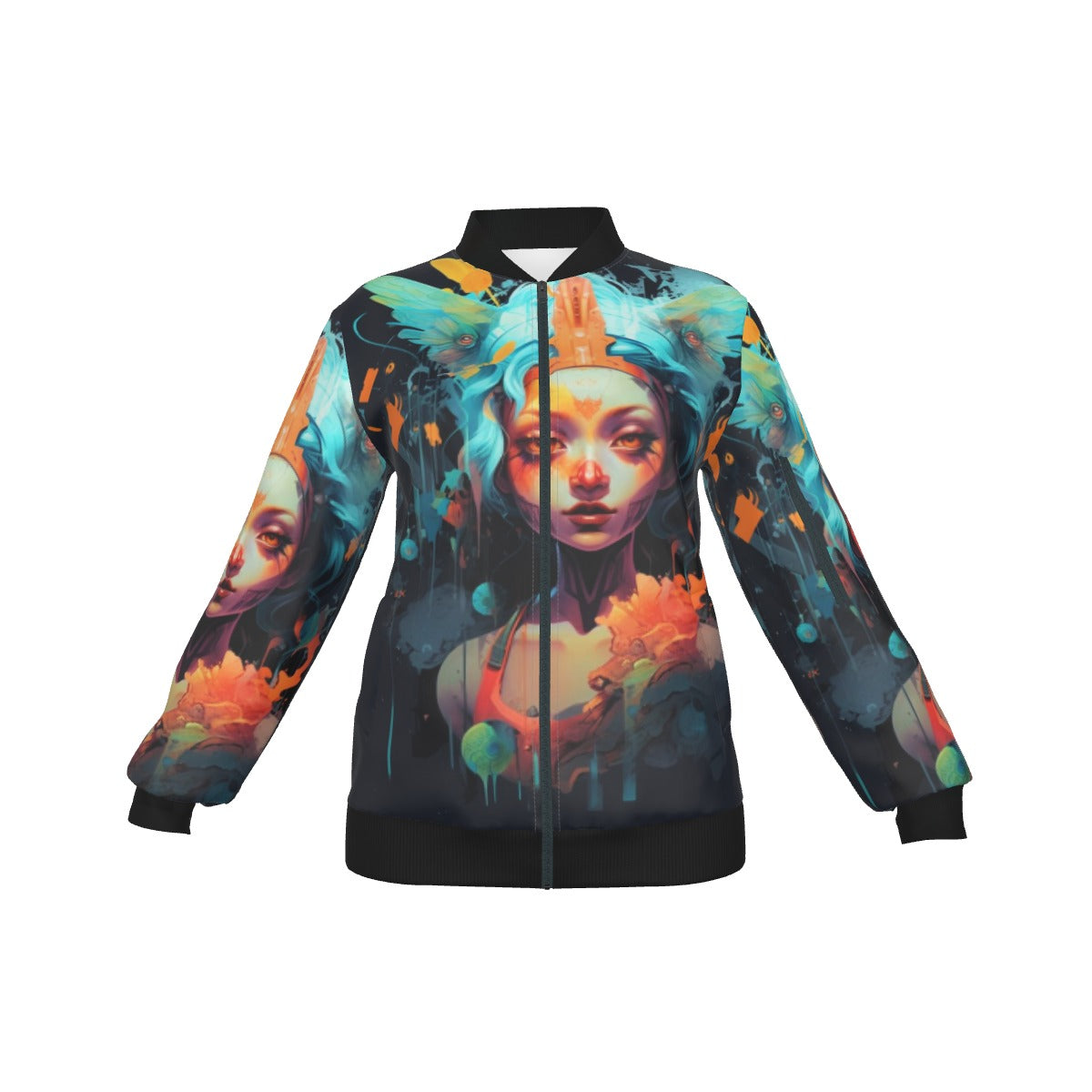 All-Over Print Women's Jacket