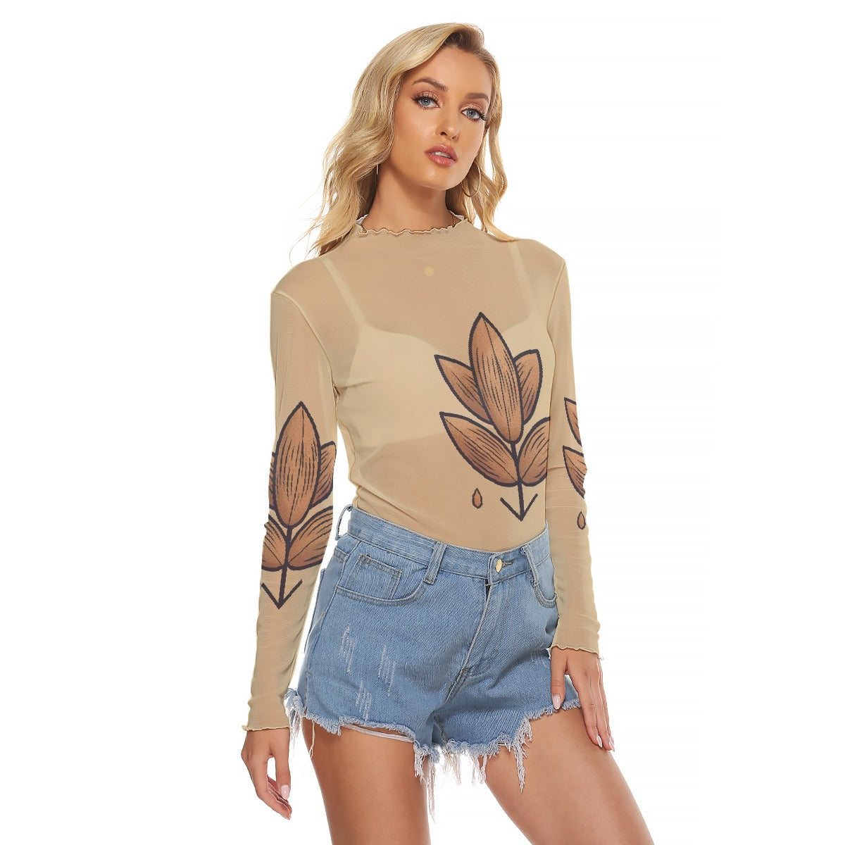 All-Over Print Women's Mesh T-shirt