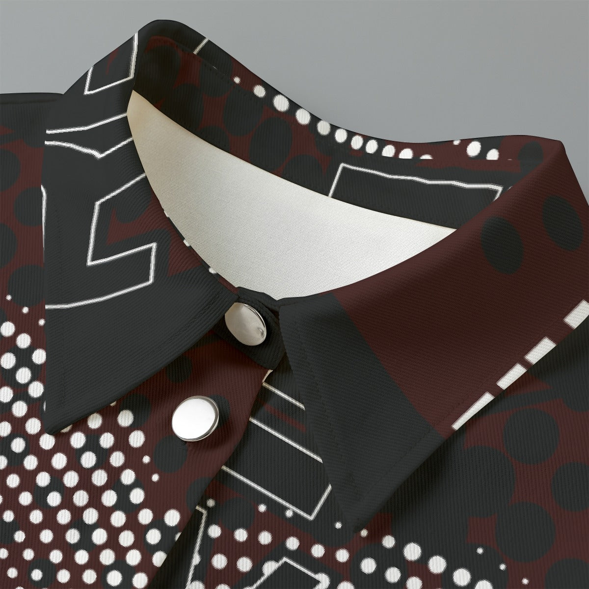 All-Over Print Women's Cropped Jacket | 245GSM Cotton