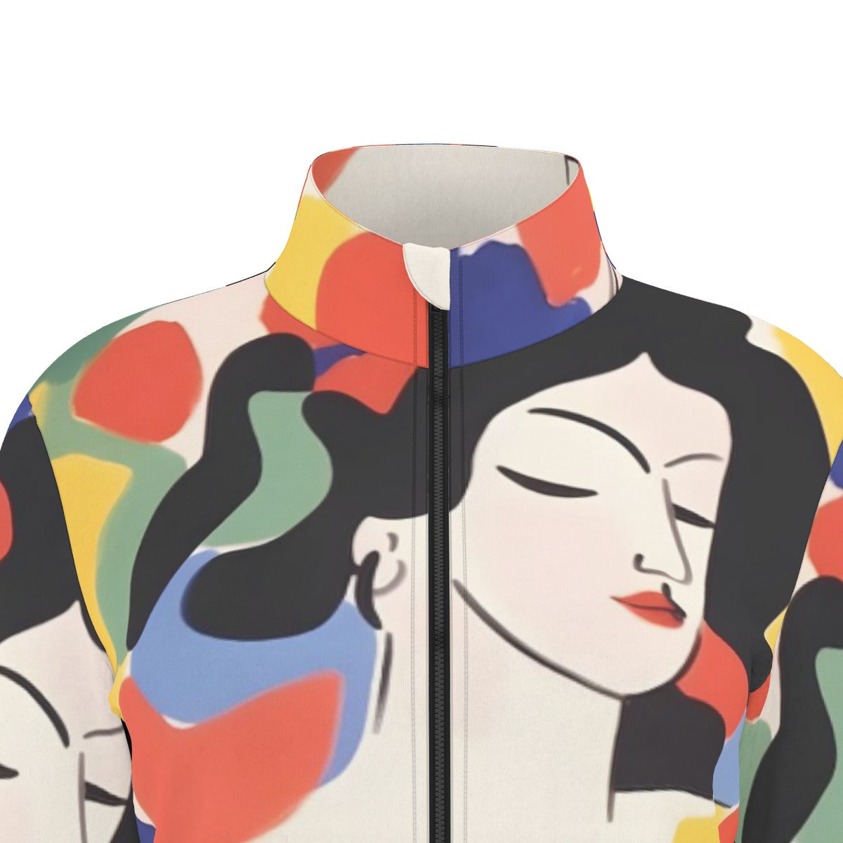 All-Over Print Women's Long Sleeve Thumbhole Jacket