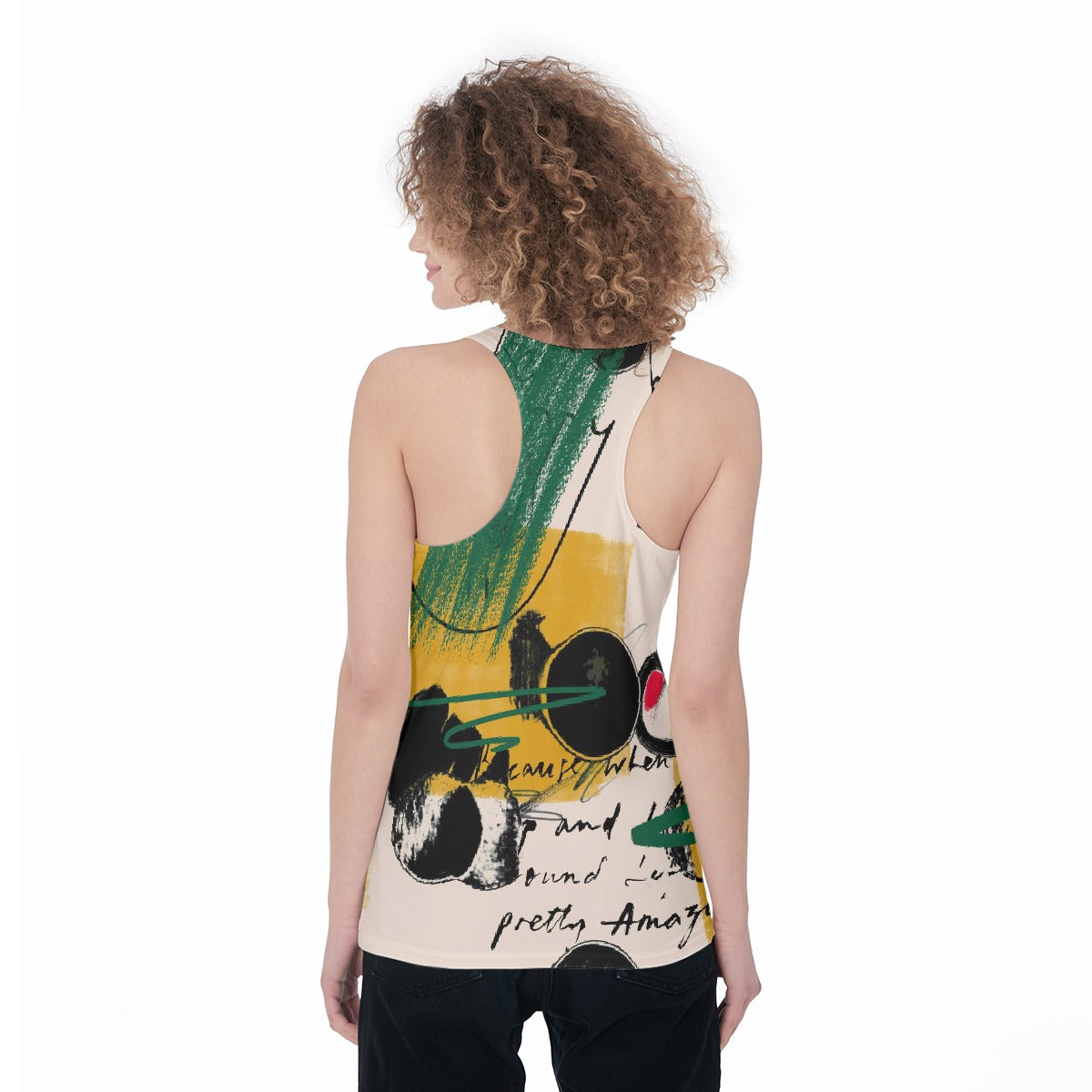 All-Over Print Women's Racerback Tank Top
