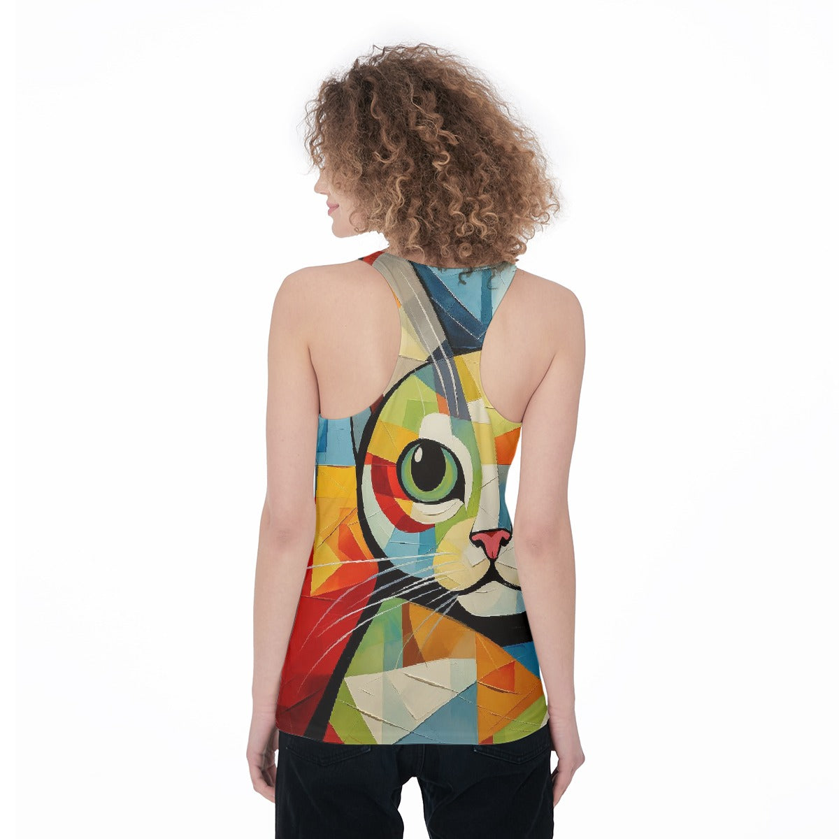 All-Over Print Women's Racerback Tank Top