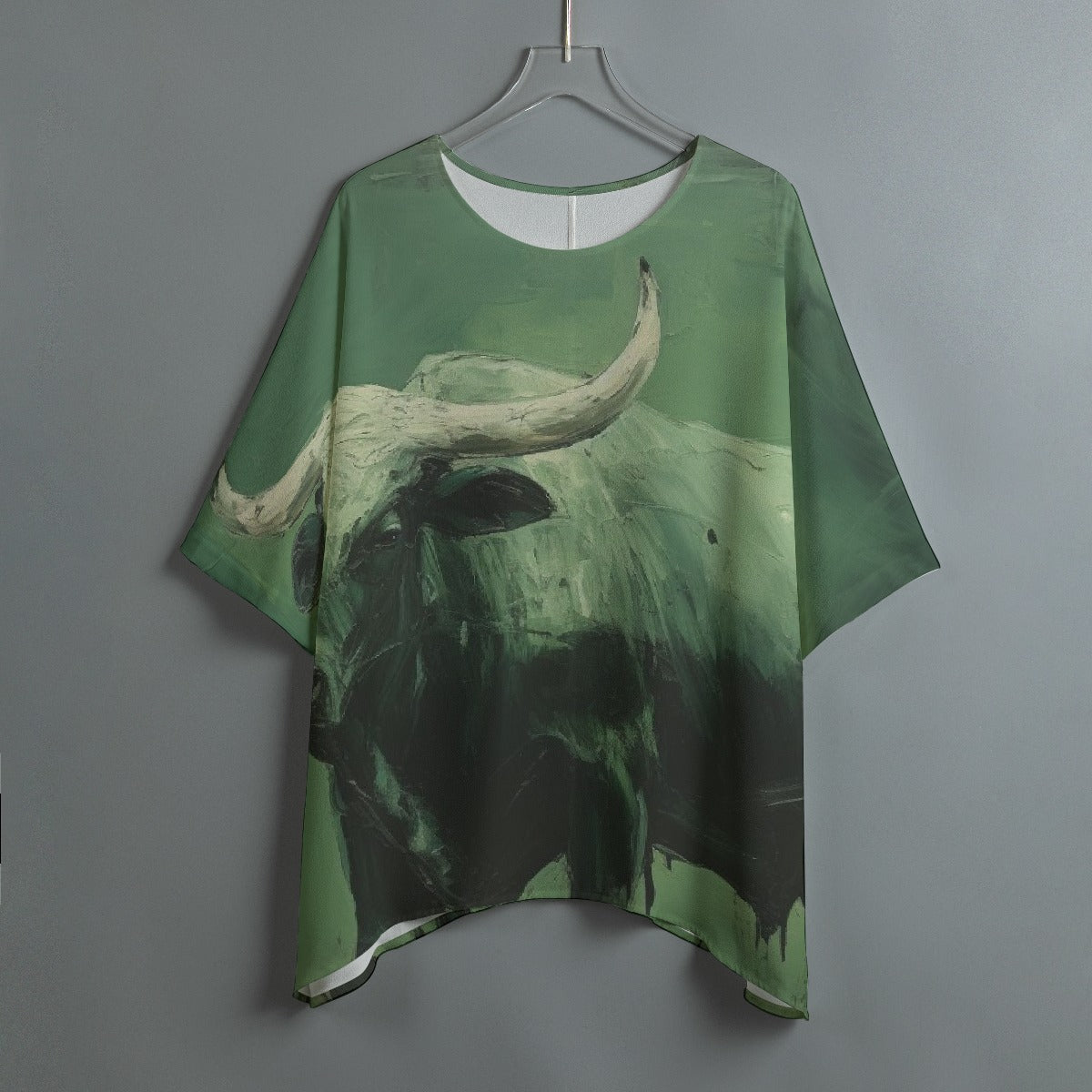 All-Over Print Women's Bat Sleeve Shirt