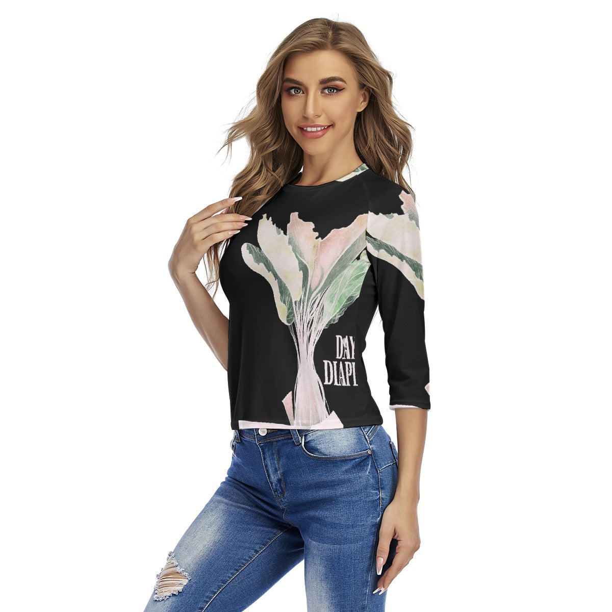 All-Over Print Women's Raglan Sleeves T-shirts