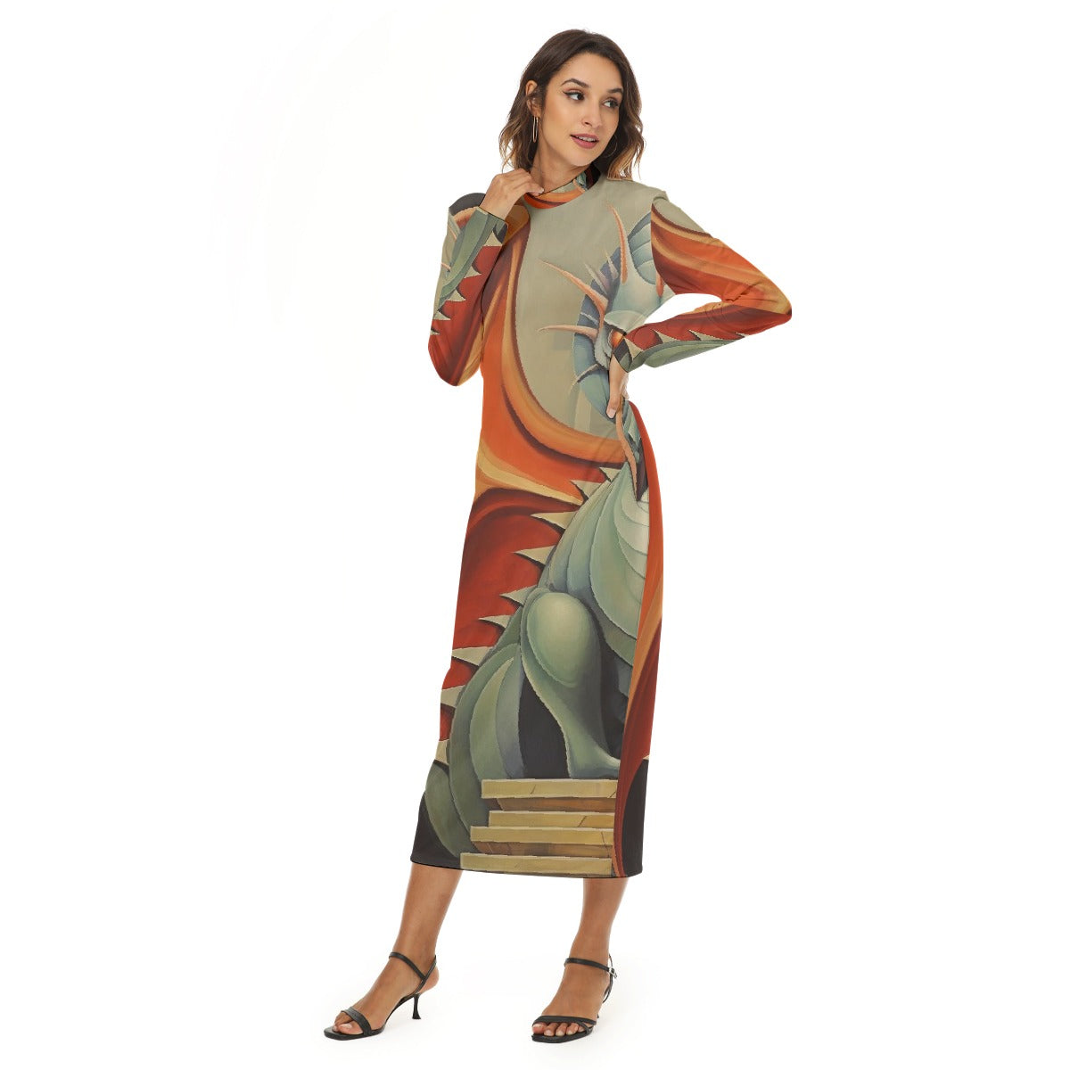 All-Over Print Women's Hip Dress