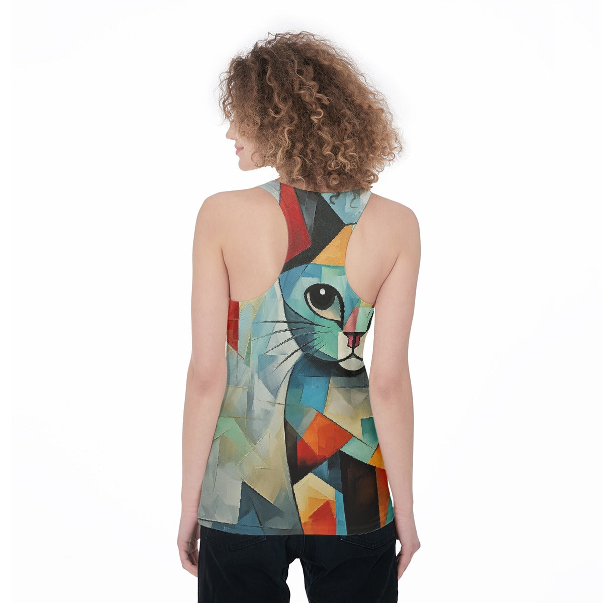 All-Over Print Women's Racerback Tank Top