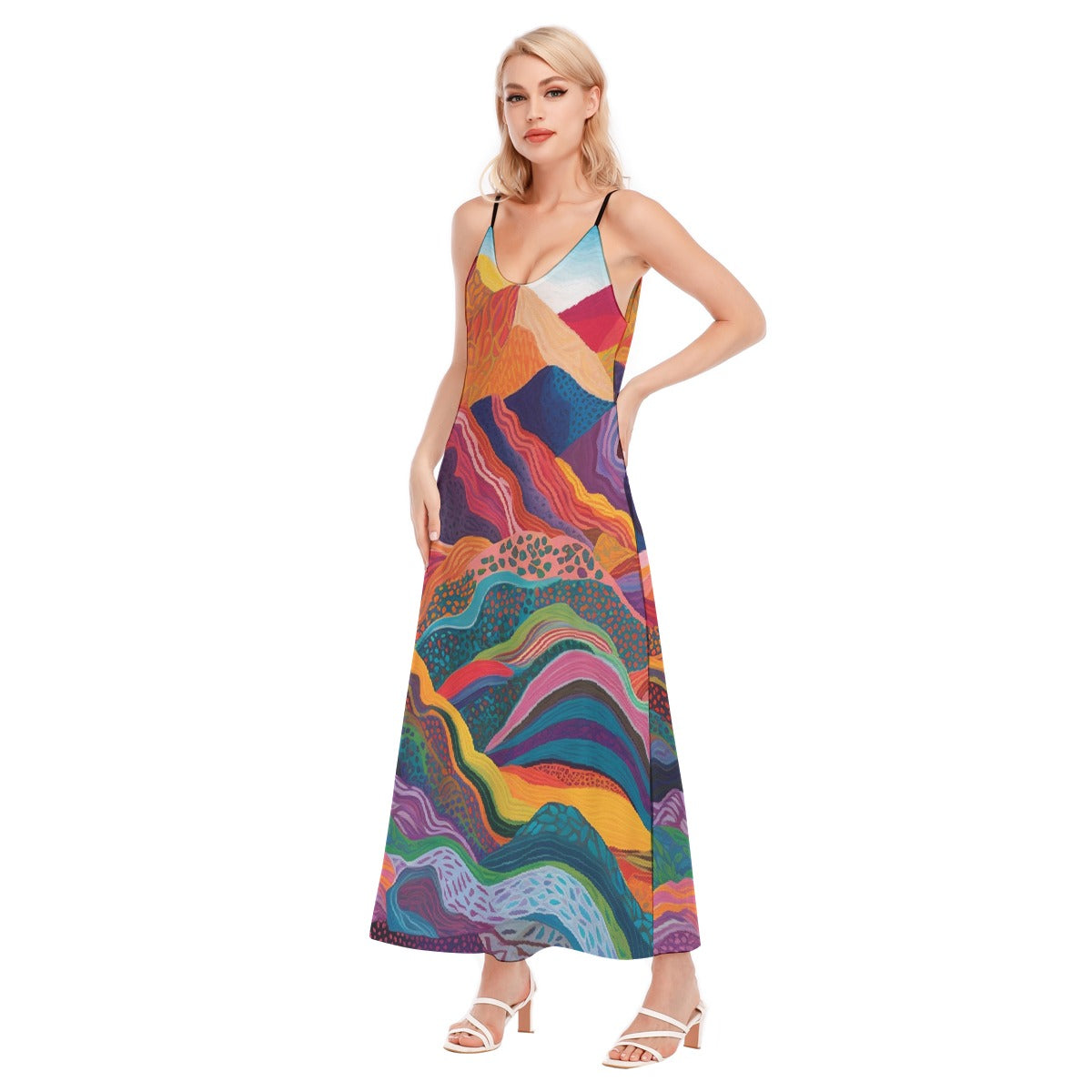 All-Over Print Women's Sling Dress