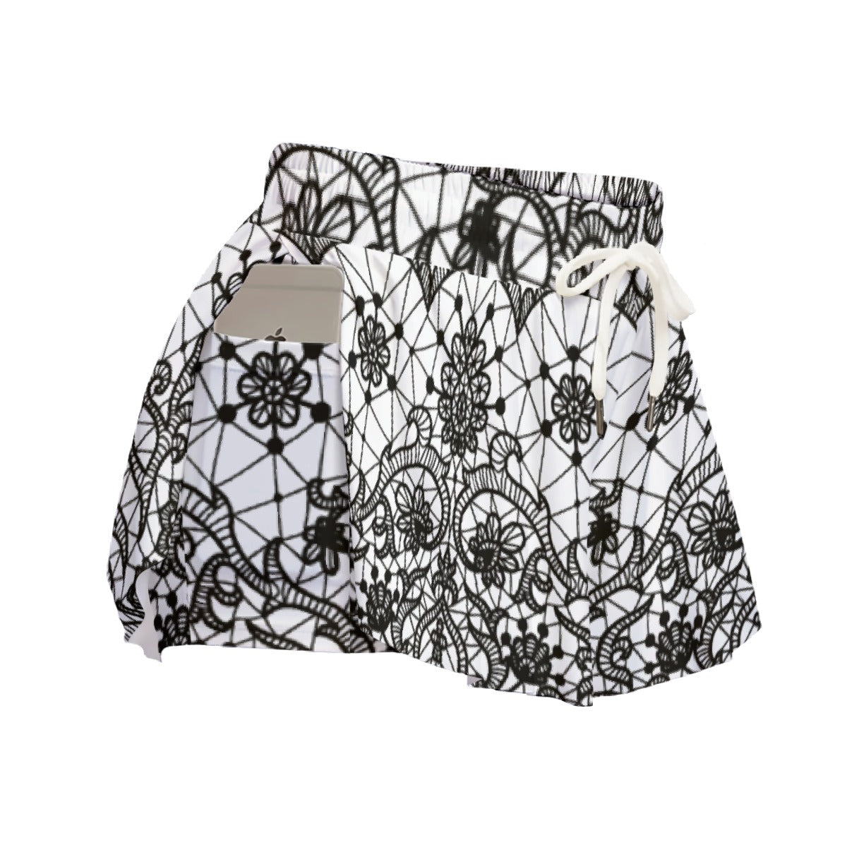 All-Over Print Women's Sport Skorts With Pocket