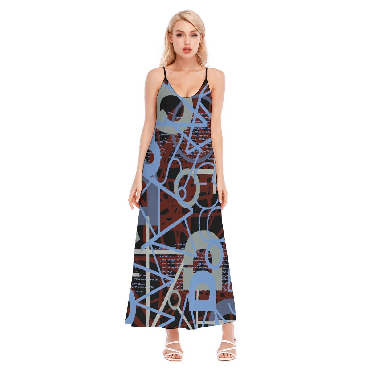 All-Over Print Women's Sling Dress