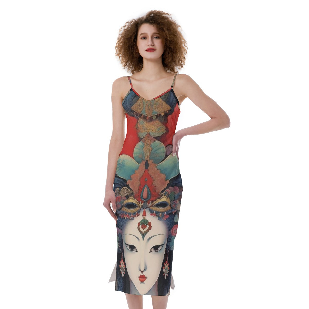All-Over Print Women's Cami Dress