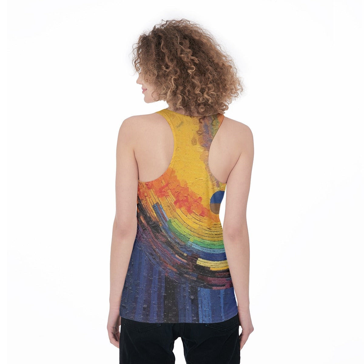 All-Over Print Women's Racerback Tank Top