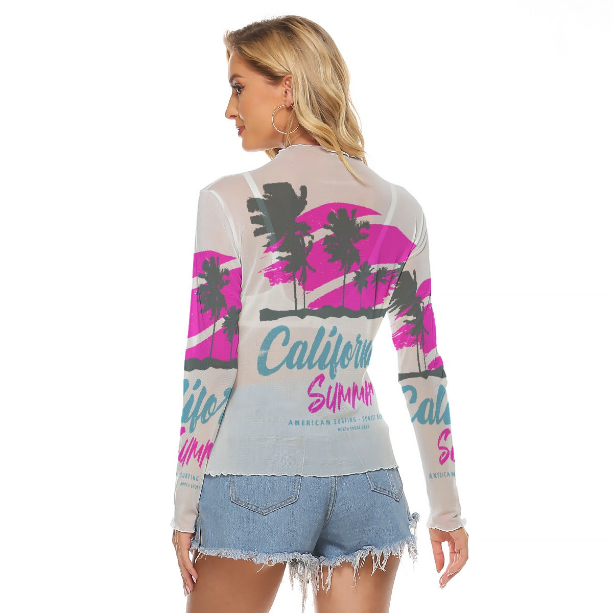 All-Over Print Women's Mesh T-shirt