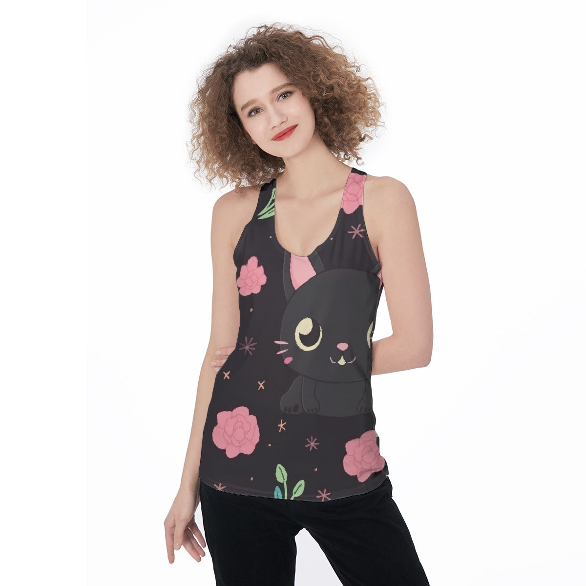 All-Over Print Women's Racerback Tank Top