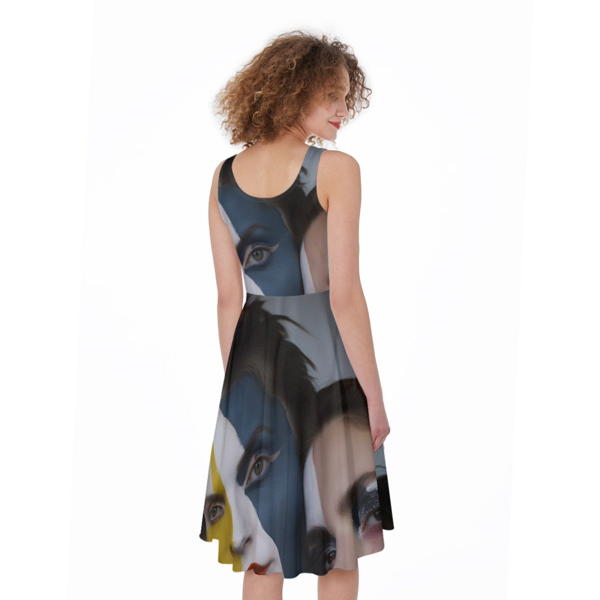 All-Over Print Women's Sleeveless Dress