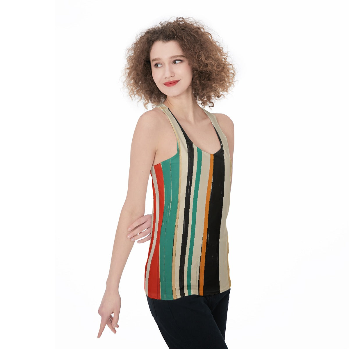 All-Over Print Women's Racerback Tank Top